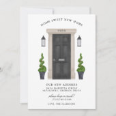 Zuhause Sweet New Zuhause Moving Einladung (Vorderseite)