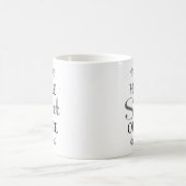 Zuhause Sweet Office-Tasse Kaffeetasse (Mittel)