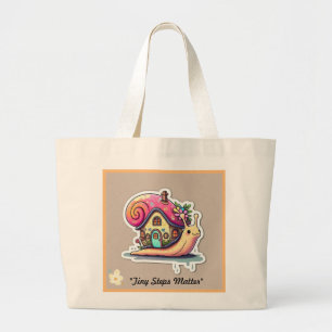 "Zuhause Sweet Shelter" Jumbo Stoffbeutel