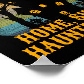 ZUHAUSE SWEET SPUK ZUHAUSE lustige halloween Poster (Ecke)