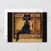 Zuhause Sweet Spuk Zuhause Postkarte (Vorne/Hinten)