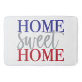 Zuhause Sweet Zuhause 4. Juli Badematte (Vorderseite)