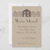 Zuhause Sweet Zuhause Ankündigung (Vorderseite)