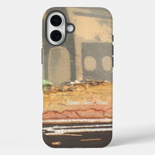 Zuhause Sweet Zuhause Art Print Case-Mate iPhone Hülle (Rückseite)