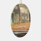 Zuhause Sweet Zuhause Art Print Keramik Ornament (Rechts)