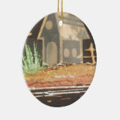 Zuhause Sweet Zuhause Art Print Keramikornament (Rechts)