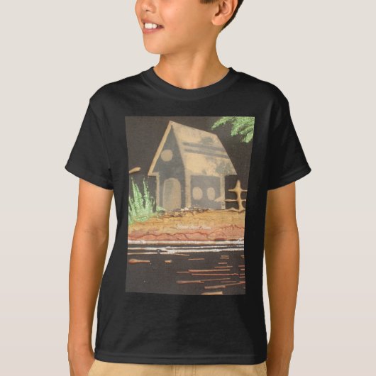 Zuhause Sweet Zuhause Art Print T-Shirt (Vorderseite)