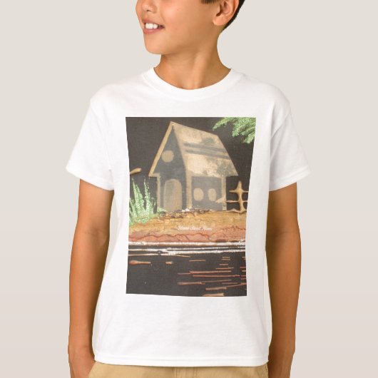 Zuhause Sweet Zuhause Art Print T-Shirt (Vorderseite)