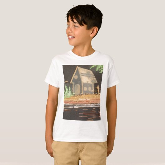 Zuhause Sweet Zuhause Art Print T-Shirt (Vorne ganz)
