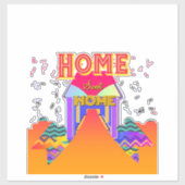 Zuhause Sweet Zuhause Aufkleber (Blatt)