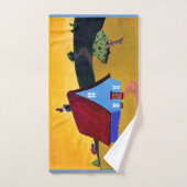 ZUHAUSE SWEET ZUHAUSE Badehandtuch Badhandtuch Set (Handtuch)