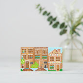 Zuhause Sweet Zuhause Baked Goods Visitenkarte (Stehend Vorderseite)