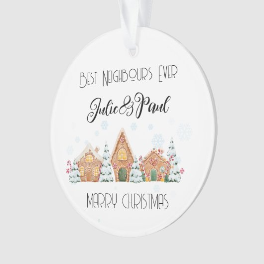 Zuhause Sweet Zuhause: Best Neighbors Edition Ornament (Vorderseite)