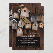 Zuhause Sweet Zuhause Bird Housewarming Party Einladung (Vorne/Hinten)