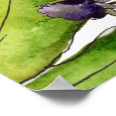 Zuhause Sweet Zuhause BlackBerry Pflanze Poster (Ecke)