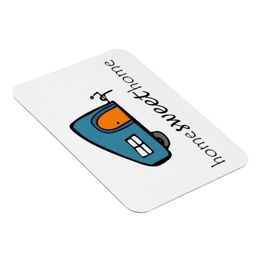 Zuhause Sweet Zuhause Camper Magnet (Rechte Seite)