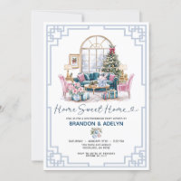 Zuhause Sweet Zuhause Chinoiserie Weihnachtswärmun