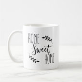 Zuhause Sweet Zuhause Coffee Tasse (Links)