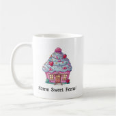 Zuhause Sweet Zuhause Cupcake Kaffeetasse (Links)