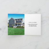 Zuhause Sweet Zuhause Custom Foto Änderung der Adr Dankeskarte (Innenseite)