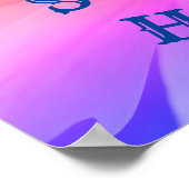 Zuhause Sweet Zuhause Daisy Blume Poster (Ecke)