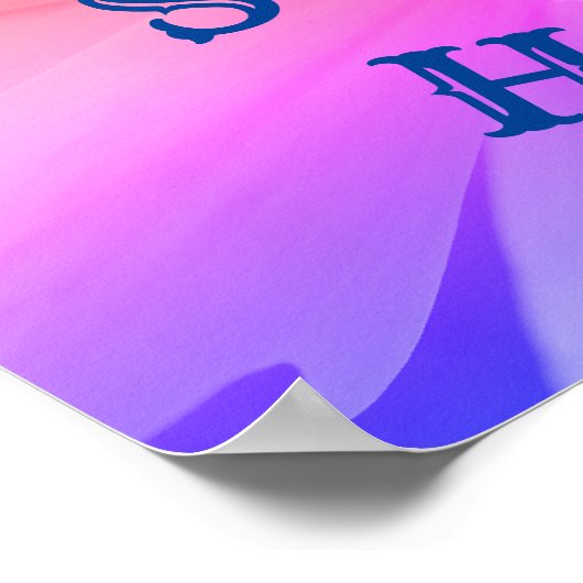 Zuhause Sweet Zuhause Daisy Blume Poster (Ecke)