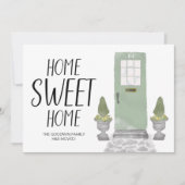 Zuhause Sweet Zuhause, die wir verschoben haben Ankündigung (Vorderseite)