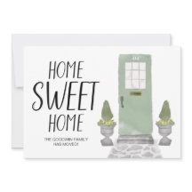 Zuhause Sweet Zuhause, die wir verschoben haben