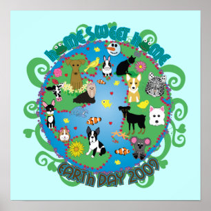 Zuhause Sweet Zuhause Earth Day 2009 Poster