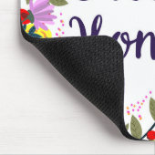 Zuhause Sweet Zuhause Floral Reef Mousepad (Ecke)