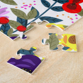 Zuhause Sweet Zuhause Floral Reef Puzzle (Seite)