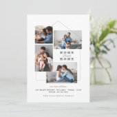 Zuhause Sweet Zuhause Foto Collage New Address Mov Ankündigung (Stehend Vorderseite)