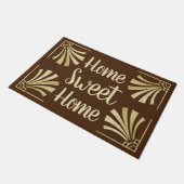 Zuhause Sweet Zuhause Fußmatte (Schrägansicht)