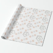 Zuhause Sweet Zuhause Geschenkpapier (Ungerollt)