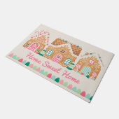 Zuhause Sweet Zuhause Gingerbread Doormat Fußmatte (Schrägansicht)