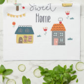 Zuhause Sweet Zuhause Handtuch (Gefaltet)