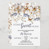 Zuhause Sweet Zuhause, Haushaltswärmung, Open Hous Einladung (Vorne/Hinten)