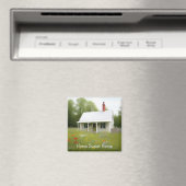 Zuhause Sweet Zuhause Housewärming Magnet (In Situ (Geschirrspüler))