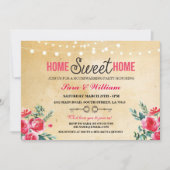 Zuhause Sweet Zuhause Housewarming Neue Zuhause Ei Einladung (Vorderseite)