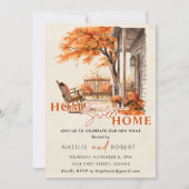 Zuhause Sweet Zuhause Housewarming Party Einladung (Vorderseite)