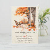 Zuhause Sweet Zuhause Housewarming Party Einladung (Stehend Vorderseite)