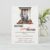 Zuhause Sweet Zuhause Housewarming Party Einladung (Stehend Vorderseite)