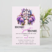 Zuhause Sweet Zuhause Housewarming Party Einladung (Stehend Vorderseite)