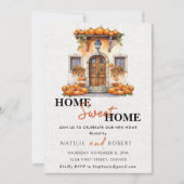 Zuhause Sweet Zuhause Housewarming Party Einladung (Vorderseite)