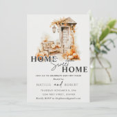 Zuhause Sweet Zuhause Housewarming Party Einladung (Stehend Vorderseite)