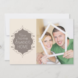 Zuhause Sweet Zuhause Housewarming Party Foto Einl Einladung