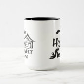 Zuhause Sweet Zuhause hübsche Combo-Tasse Tasse (Zentrum)