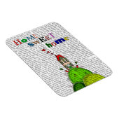 Zuhause Sweet Zuhause Illustration Magnet (Rechte Seite)