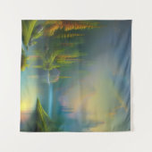 Zuhause Sweet Zuhause im Wald Wandteppich (Vorderseite (Horizontal))