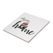 Zuhause Sweet Zuhause ist Michigan Fliese (Seite)